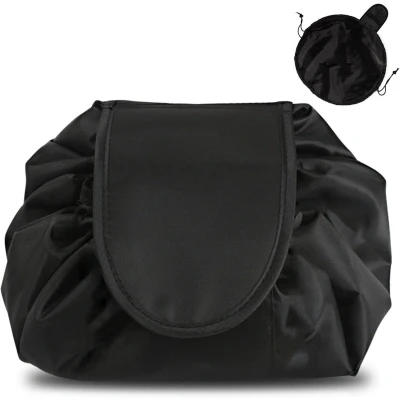 Afbeelding van Reizen Make up Tas met Trekkoord Grote Capaciteit en Waterdicht Cosmetische Organizer