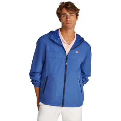 Afbeelding van Tommy Jeans Chicago Lichte jas, Heren, Maat: 46, Tempo blue
