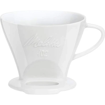 Afbeelding van Melitta 218967 filter porseleinen koffiefilter maat 102 wit, 1x2