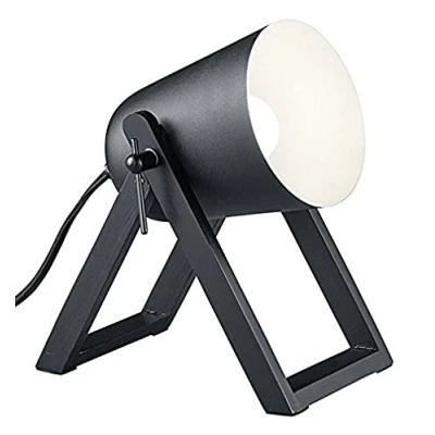 Afbeelding van REALITY MARC Tafellamp E27 Mat zwart
