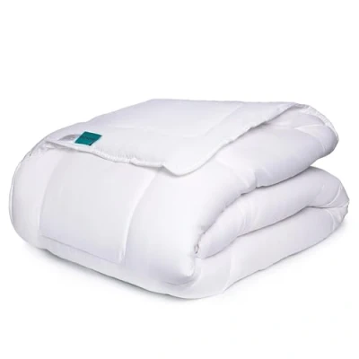 Afbeelding van Wendre Soft Touch Dekbed, 200 x cm, zachte en lichte deken, ideaal voor het hele jaar, hypoallergeen mijtdicht, dekbed met witte microvezelovertrek, afmetingen cm