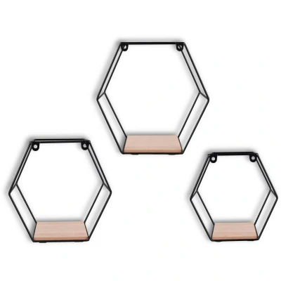 Afbeelding van MIRRORS AND MORE Decoratief wandrek Chiara (3 delig)