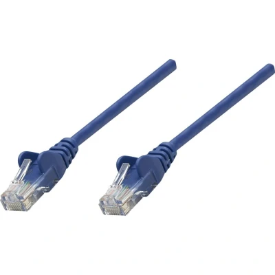 Afbeelding van Intellinet 319775 RJ45 Netwerkkabel, patchkabel CAT 5e U/UTP 3.00 m Blauw 1 stuk(s)