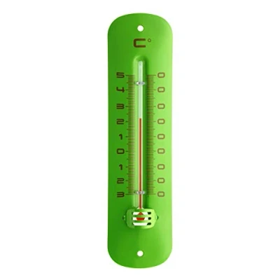 Afbeelding van TFA Dostmann Thermometer Binnen &amp; Buiten metaal groen