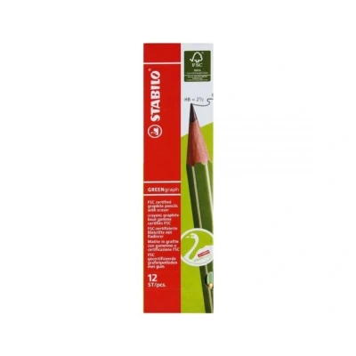 Afbeelding van Stabilo GREENgraph HB Potlood FSC 12 stuks
