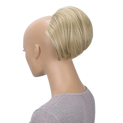 Afbeelding van CAISHA Knot Haarstukje Vlecht Haar Broodje Hepburn Stropdas Opsteekkapsels Blond Mix HD9
