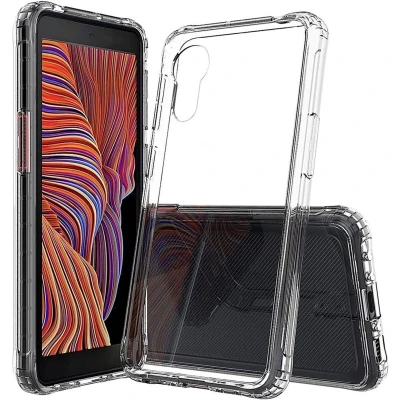 Afbeelding van JT Berlin BackCase Pankow Clear Backcover Samsung Galaxy XCover 5 Transparant Stootbestendig, Inductieve lading