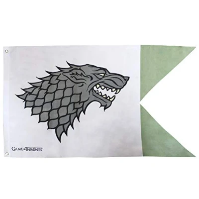 Afbeelding van Game Of Thrones Vlag Stark