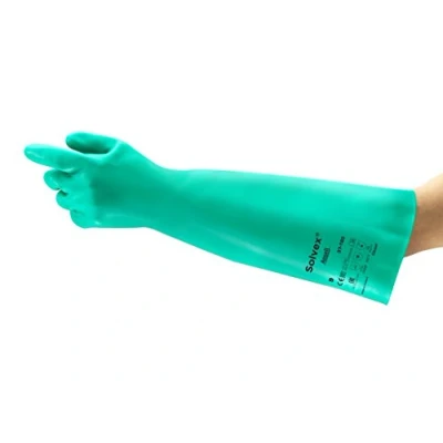 Afbeelding van Ansell Solvex 37 185 Maat 10 Groen 1 stuk(s)