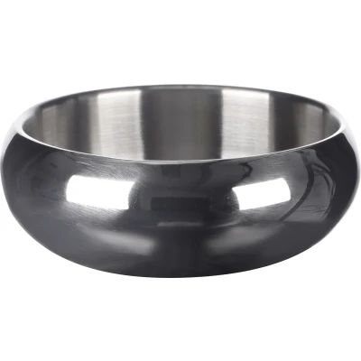 Afbeelding van Stijlvolle hondenvoerbak: Modern Muna (zilver) Zilver / 370ml 12 x5cm