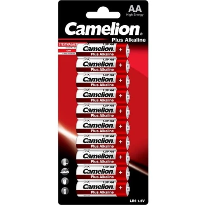 Afbeelding van Camelion AA Batterij LR6 BP10 10stuk(s) 1.5 2.8Ah 4260033150097
