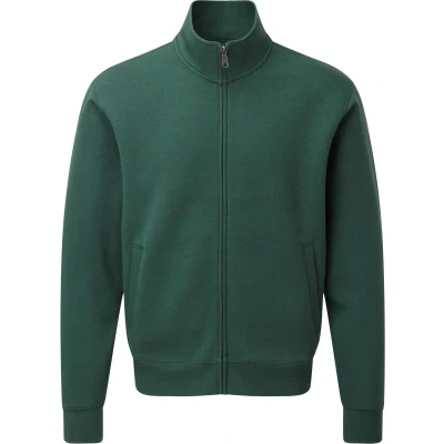 Afbeelding van Russell Heren Authentic Full Zip Jacket (Fles Groen) Maat M