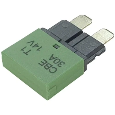 Afbeelding van Hansor CBE1 3014 Zekerautomaat, standaard platte zekering, 30 A, groen, 1 stuks