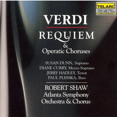 Afbeelding van Verdi: Requiem &amp; Choruses / Shaw, Atlanta SO Chorus