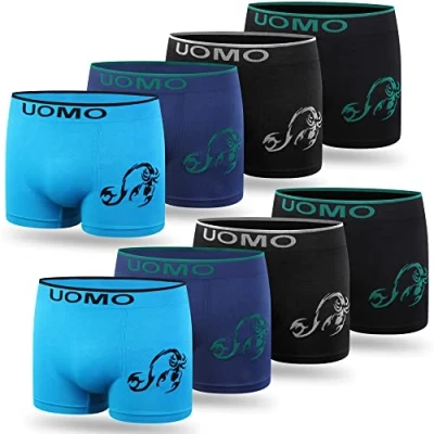 Afbeelding van L&amp;K Set van 10 retroshorts voor heren, microvezel, in verschillende modellen, 1209, 1212 sk 8 stuks, L XL