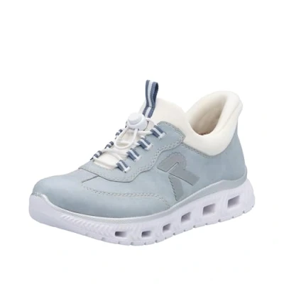 Afbeelding van RIEKER Sport Slip on sneakers Ready2GO , instapschoen, lage schoen, vrijetijdsschoen met snel sluiting