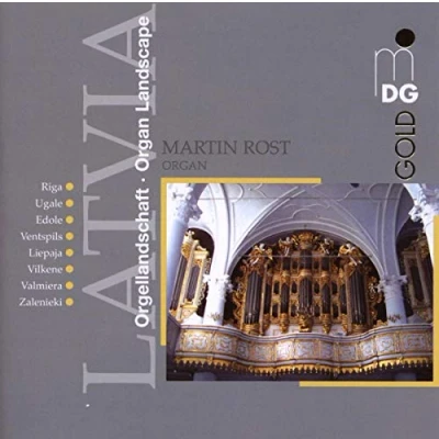 Afbeelding van Martin Rost Latvian Organ Landscape (CD)