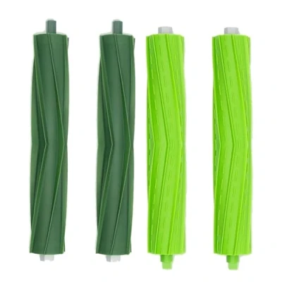 Afbeelding van Odashen 2 Sets Rubber Roller Borstel Vervanging voor iRobot Roomba i &amp; j Serie i1, i1+, i3, i3+, i4, i4+, i5, i5+, i7, i7+, i8+, j5, j5+, j7, j7+, Combo j8, j8+, j9+, j9+ Stofzuiger