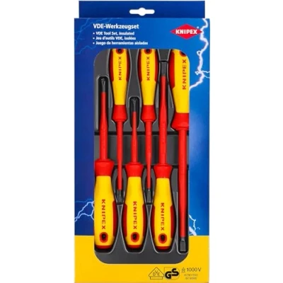 Afbeelding van Knipex schr dr set greepuitvoering 2 componenten 00 20 12 v02