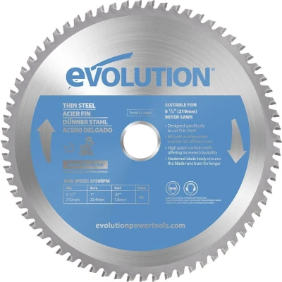 Afbeelding van EVOLUTION ZAAGBLAD DUN STAAL MS 210 X 25.4 1.8 MM 68 T