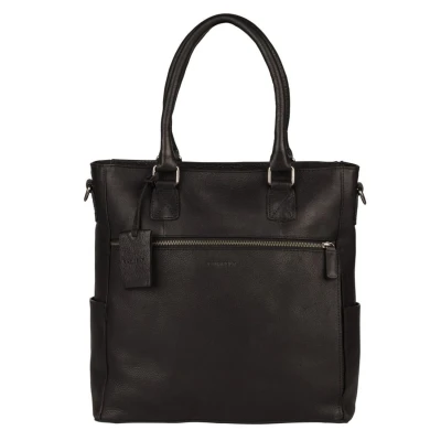 Afbeelding van Burkely Antique Avery Shopper black Laptoptas