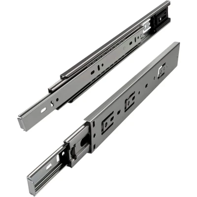 Afbeelding van SOTECH 4 paar volledig uittrekbare Ladegeleiders KV2 45 H45 L750 SE met zelfsluitende inrichting Hoogte mm Lengte 750 belastbaar tot kg