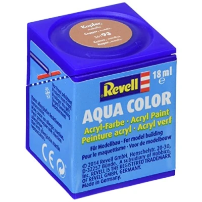 Afbeelding van Koper Metallic Aqua Color 18 Ml Revell Modelbouwverf Op Waterbasis