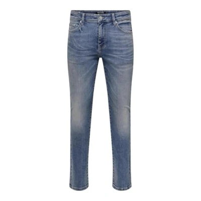 Afbeelding van ONSLOOM Slim MB Tint 2855 MAT DNM, blauw (medium blue denim), 31W / 32L