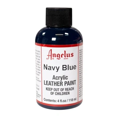 Afbeelding van Angelus leerverf Marineblauw 118ml