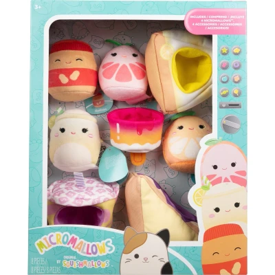 Afbeelding van MicroMallows by Squishmallows 6,5cm DeLuxe Plush Accessory set