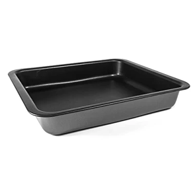 Afbeelding van Moneta Eden Braadslede Rechthoek 33x37 cm Gerecycled Aluminium Zwart