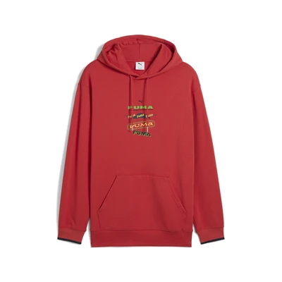 Afbeelding van Puma ROAD TO Unity Graphic Hoodie, Heren, Maat: XS, Red fire