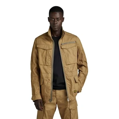 Afbeelding van G STAR RAW Rovic Slim field jas, Bruin (dk fawn D24282 D389 7172), S