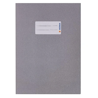 Afbeelding van 10x Herma Schriftfolie papier A5 grijs