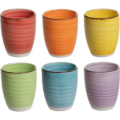 Afbeelding van Studio Tavola Bekers Sunny Summer 350 ml 6 stuks