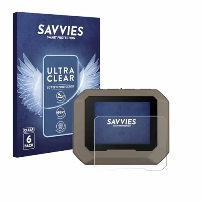 Afbeelding van Savvies (6 Stuks) Schermbeschermer voor Garmin Xero C1 Pro Screen Protector Ultra Transparant