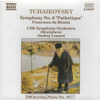 Afbeelding van Tchaikovsky, CSR Symphony Orchestra, Ondrej Lenard No. 6 &quot;Pathétique&quot;, Francesca Da Rimini