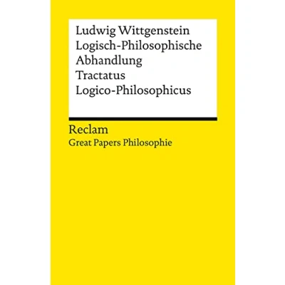 Afbeelding van Logisch philosophische Abhandlung. Tractatus logico philosophicus