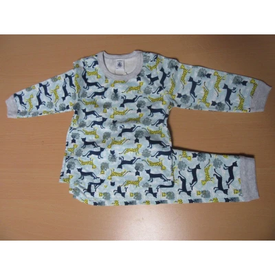 Afbeelding van Petit Bateau Pyjama Panter in marine 8 jaar 128