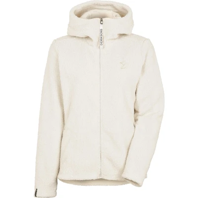 Afbeelding van Didriksons Anniken WNS FZ 2 Fleecejas, Dames, Maat: 42, White
