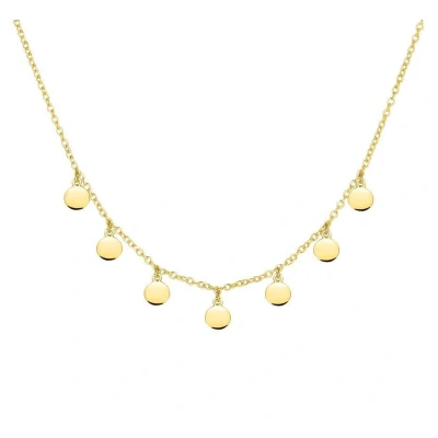 Afbeelding van YO&amp;NO Ketting Zilver verguld Rondjes 1,2 mm 41 + 4 cm 925