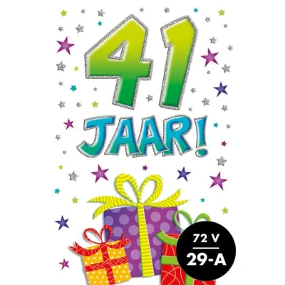Afbeelding van Kaart That funny age 41 jaar AT1035 C2