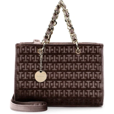 Afbeelding van Tamaris Camilla Handtas, Dames, Maat: One Size, Taupe