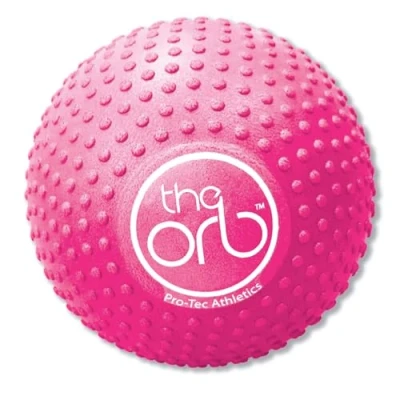 Afbeelding van Pro Tec Athletics Die Orb Deep Tissue Massage Bal met hoge dichtheid, 12 cm diameter, blauw