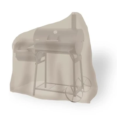 Afbeelding van tepro Universele afdekhoes 8607 voor rookoven medium, 125,7x73,7x119,4cm, beige geschikt 1087, 1094H