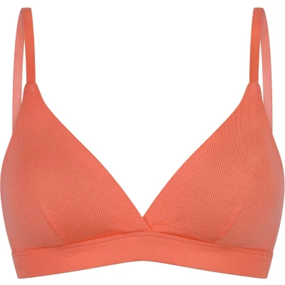 Afbeelding van Schiesser MIT Herausnehmbaren PADS PURE Triangel BH, Dames, Maat: 85B, Pfirsich