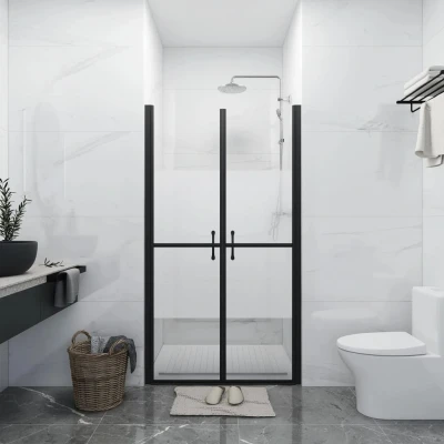 Afbeelding van Douchedeur (83 86)x190 cm ESG halfmat
