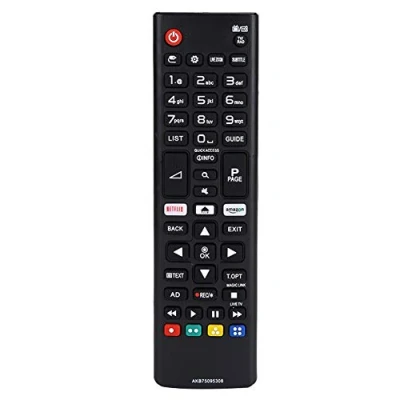 Afbeelding van Vervanging afstandsbediening, Tangxi TV originele afstandsbediening SMART 3D LCD voor LG AKB75095304 AKB75095305 AKB75095306 AKB75095308 zwart