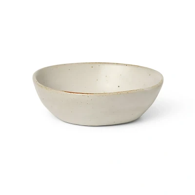 Afbeelding van Ferm Living Flow kom 9 cm Off white speckle