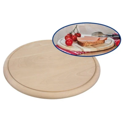 Afbeelding van Serveerplank rond hout 28 x 1.2 cm